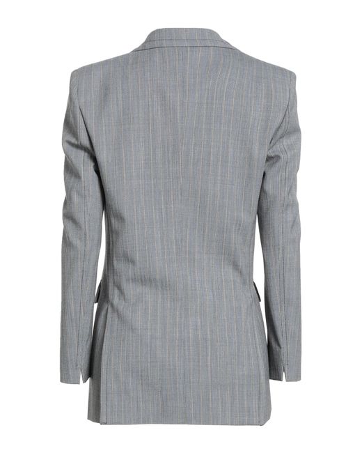 Lardini Gray Blazer Polyester, Wool, Elastane