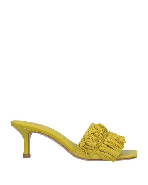 Ash Yellow Sandals