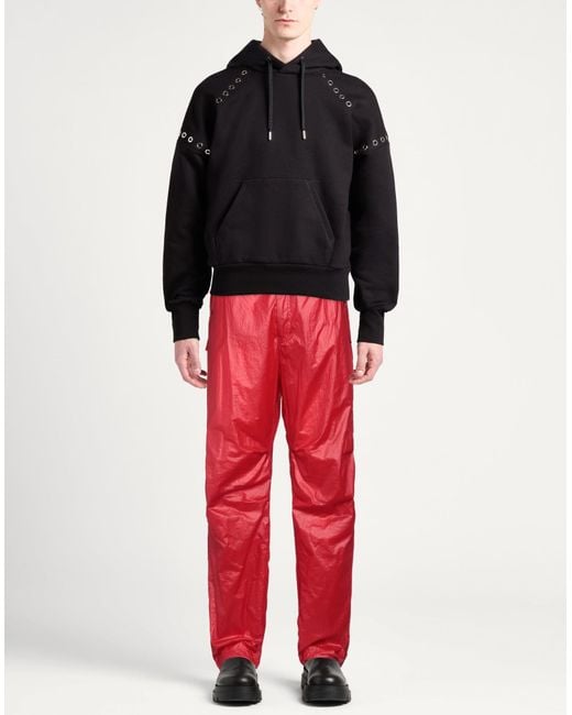 Ferragamo Red Pants Polyamide for men