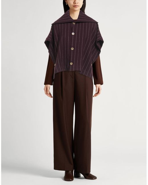 Alysi Purple Plum Cape Virgin Wool, Polyamide