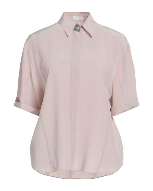 Brunello Cucinelli Pink Shirts