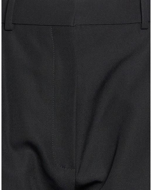 A.W.A.K.E. MODE Black Pants Polyester, Virgin Wool