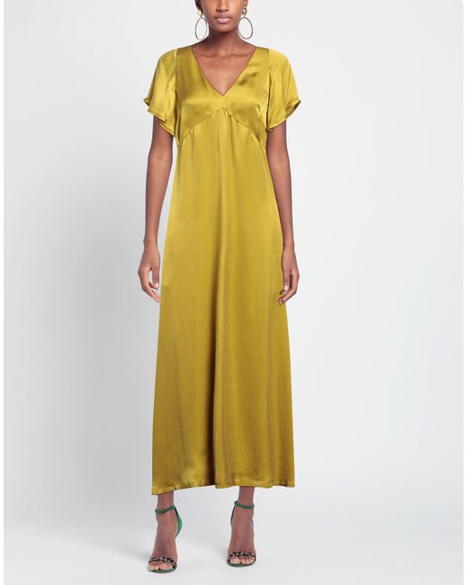 Tela Yellow Maxi Dress