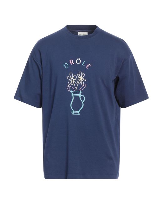 Drole de Monsieur Blue T-shirt for men