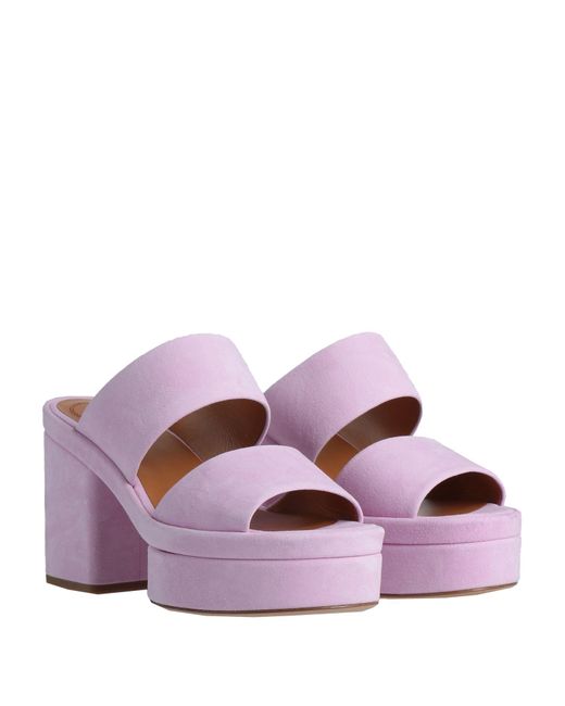 Chloé Purple Sandals