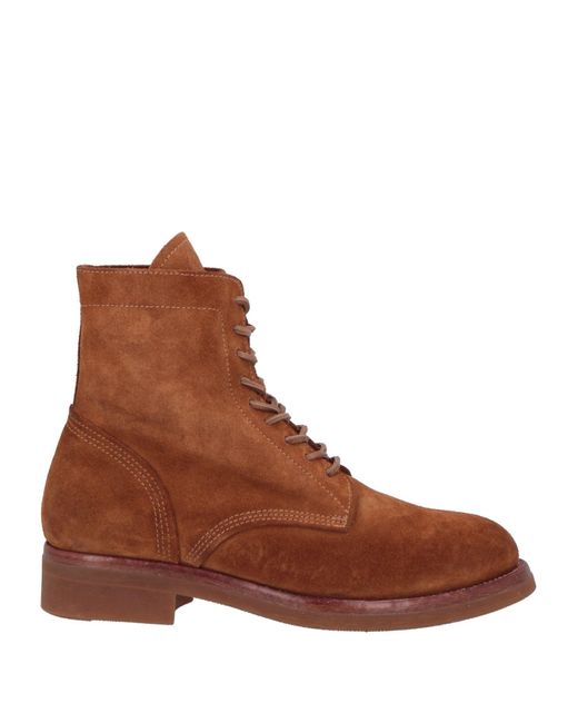 Buttero Brown Ankle Boots Leather for men