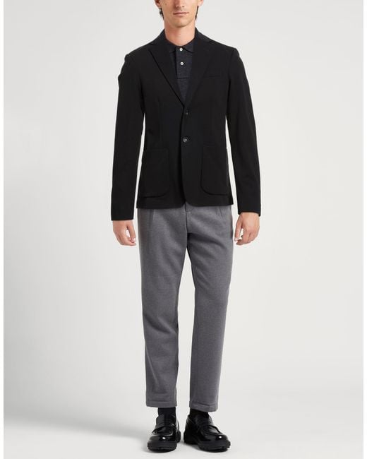 Officina 36 Black Blazers for men