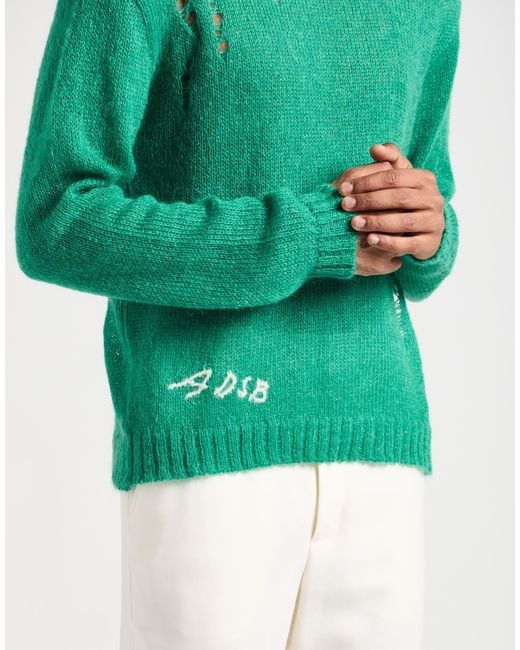 ANDERSSON BELL Green Jumper for men