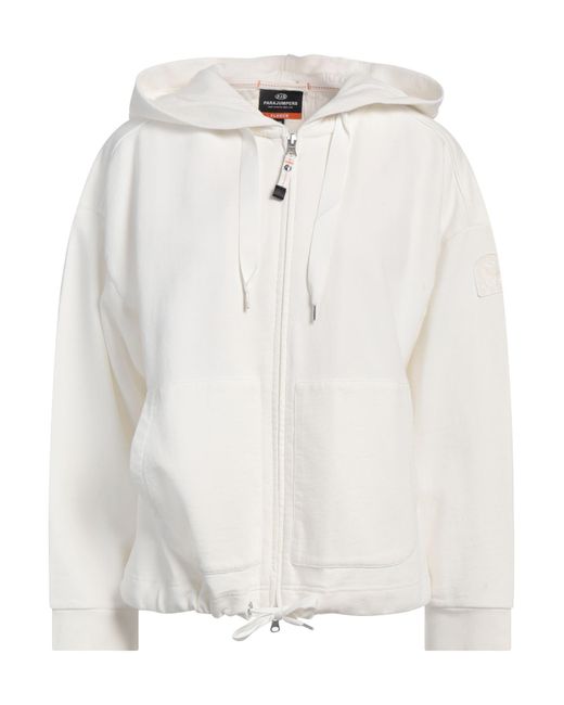 Parajumpers White Sweatshirt