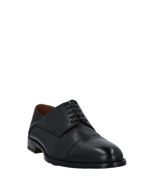 Doucal's Black Lace-up Shoes for men
