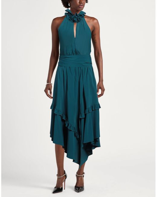 Alexandre Vauthier Blue Midi-Kleid
