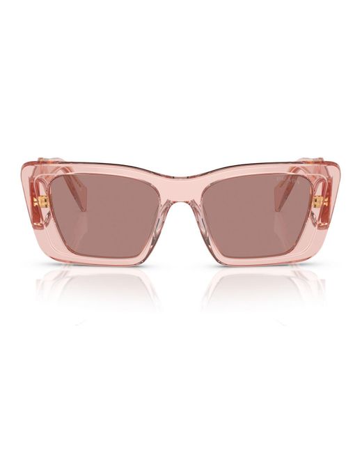 Gafas de sol Prada de color Pink