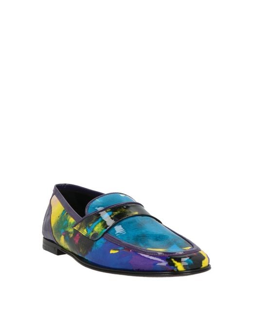 Dolce & Gabbana Blue Loafers for men