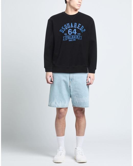 DSquared² Blue Sweatshirt for men