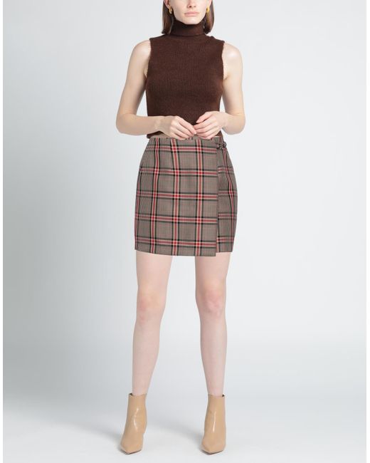ROKH Natural Mini Skirt