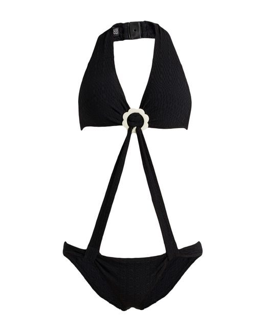 Lisa Marie Fernandez Black One-piece Swimsuit