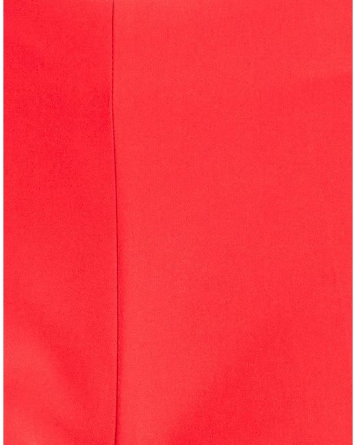 B.yu Red Pants Polyester, Elastane