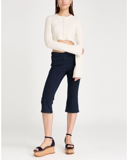 Aniye By White Cardigan Wool, Polyamide, Alpaca Wool, Elastane