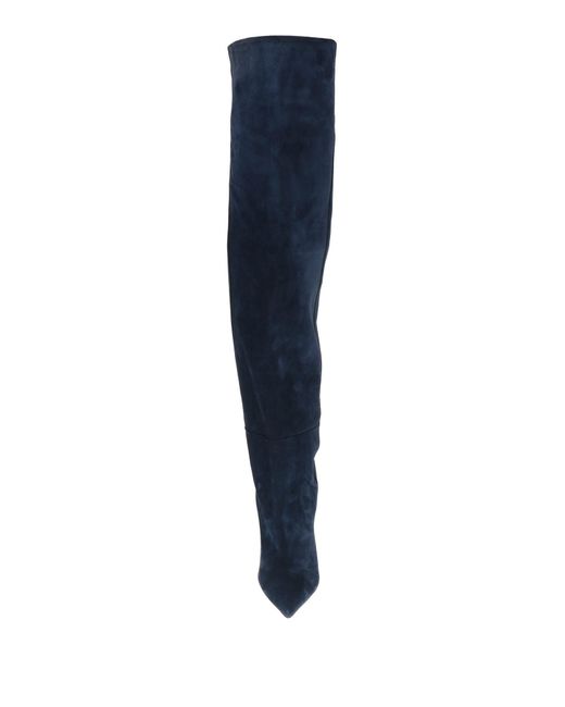 Khaite Blue Stiefel