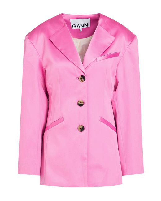 Ganni Pink Blazer