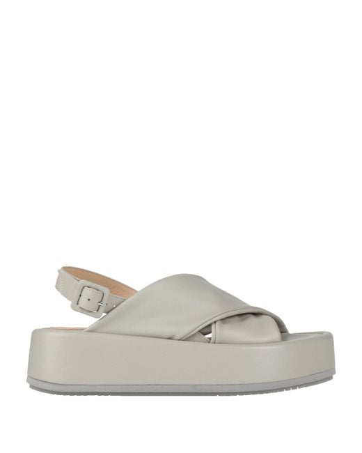 Paloma Barceló Gray Sandals