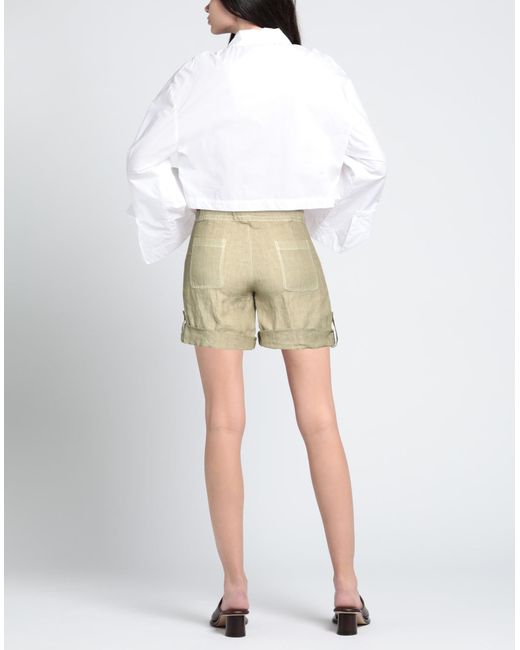 120% Lino Natural Shorts & Bermuda Shorts