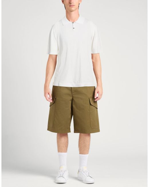 Alpha Studio White Polo Shirts for men