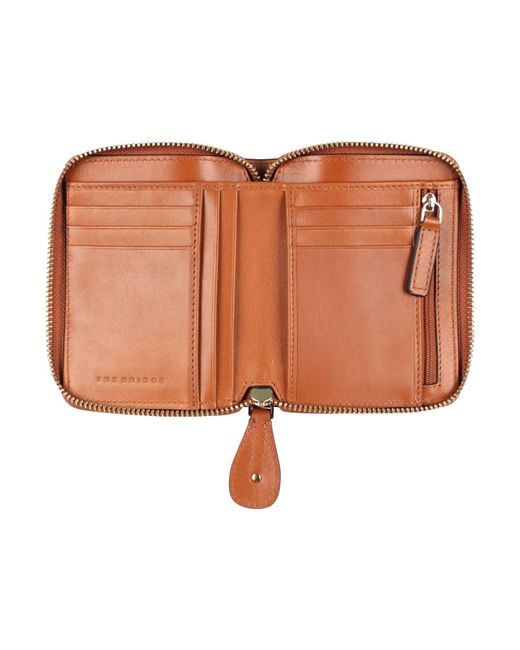 The Bridge Orange Brieftasche