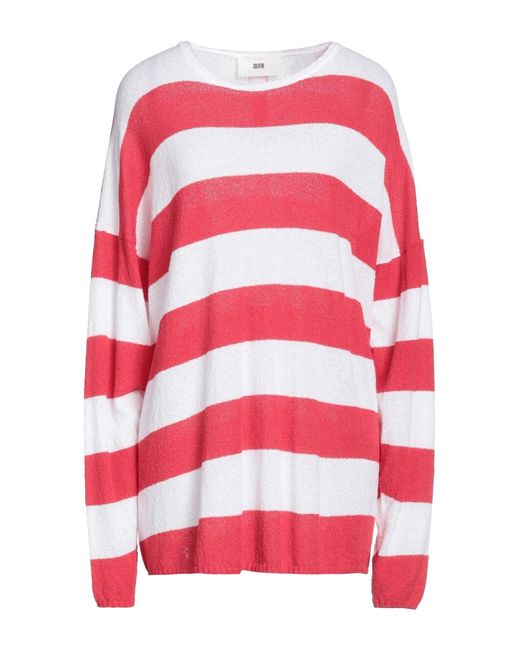 SOLOTRE Red Sweater Cotton, Polyamide