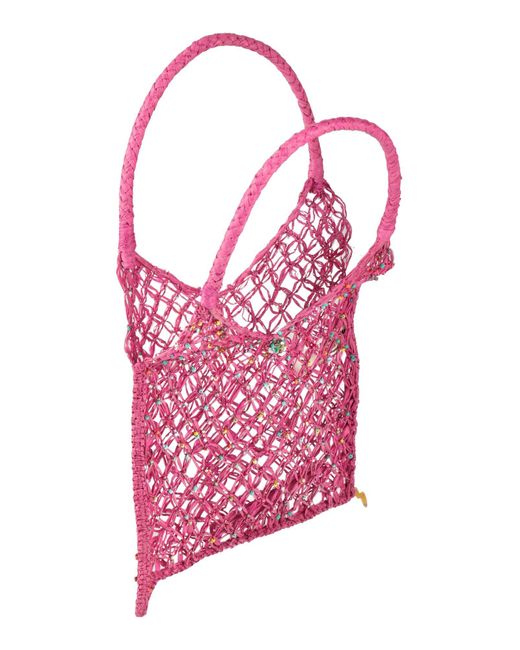 MADE FOR A WOMAN Pink Shoulder Bag