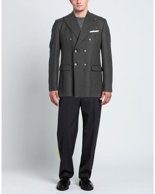 Daniele Alessandrini Black Blazer for men
