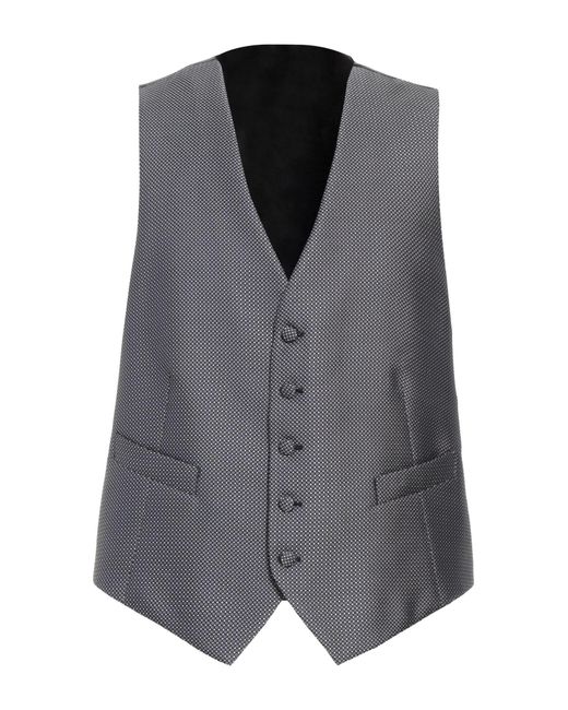 Sartoria Latorre Gray Tailored Vest for men