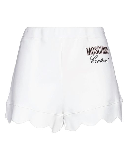 Moschino White Shorts & Bermuda Shorts