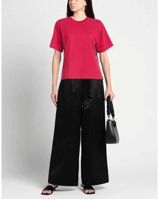 Karl Lagerfeld Red T-Shirt Organic Cotton