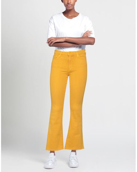 Mother Yellow Jeans