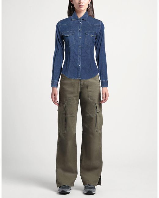 Camicettasnob Blue Denim Shirts
