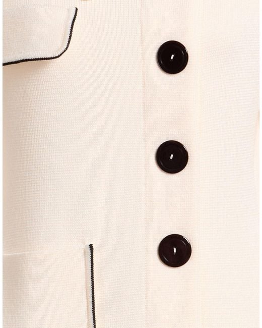 Charlott Natural Ivory Coat Wool