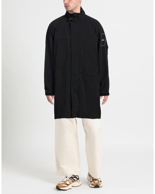 Wild Things Blue Overcoat & Trench Coat for men