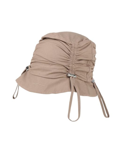 Jacquemus Natural Hat Cotton, Polyamide