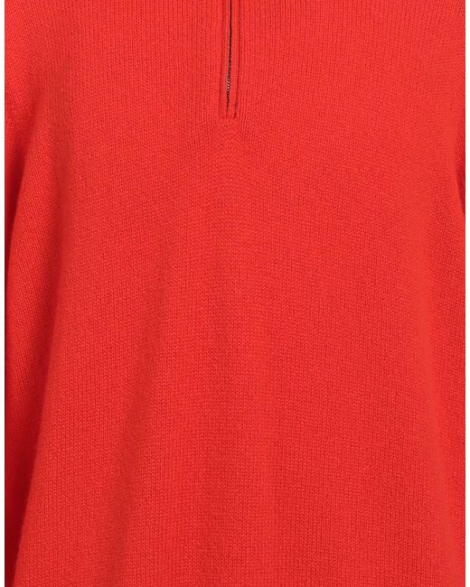 Drumohr Red Turtleneck for men