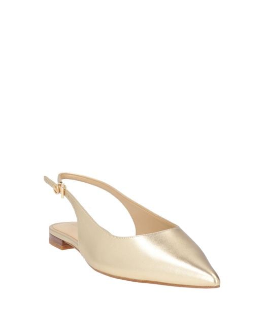MICHAEL Michael Kors Natural Ballet Flats