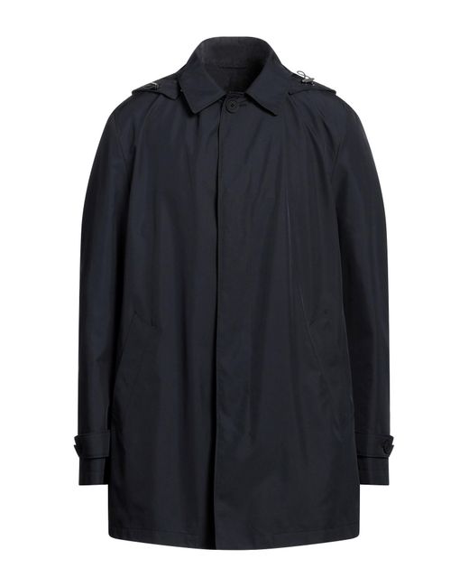 Boss Blue Overcoat & Trench Coat for men