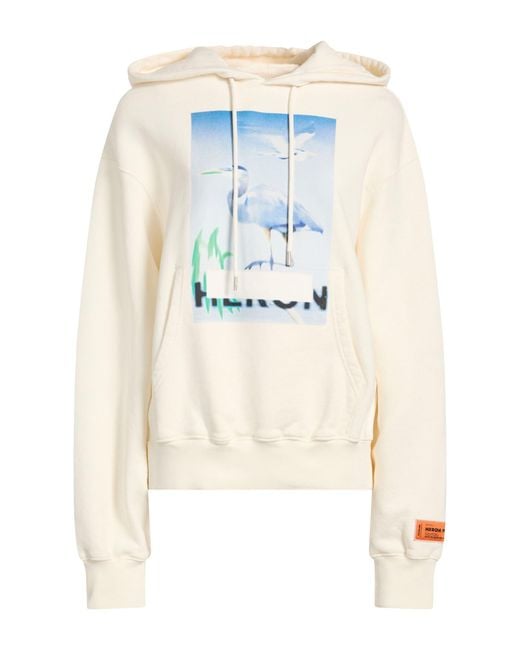 Heron Preston White Sweatshirt Cotton