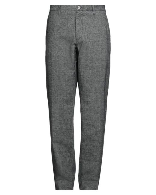Mason's Gray Pants Cotton, Elastane for men