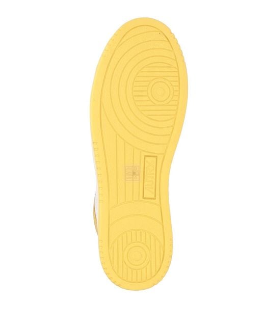 Autry Yellow Sneakers