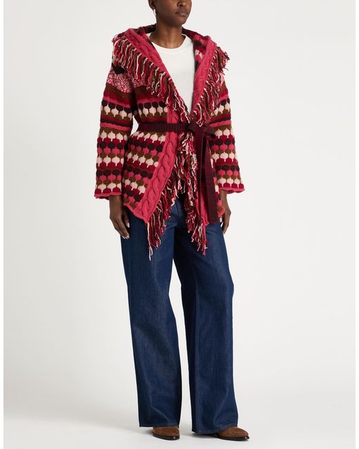Semicouture Red Cardigans