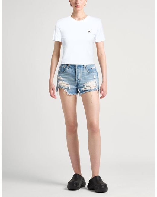Amiri White T-Shirt Cotton