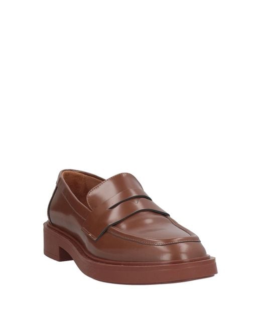 Frau Brown Loafers Leather