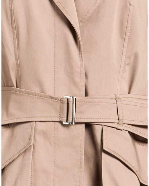Alberta Ferretti Natural Light Blazer Cotton, Elastane