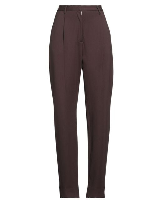 Rag & Bone Brown Pants Viscose, Polyamide, Elastane